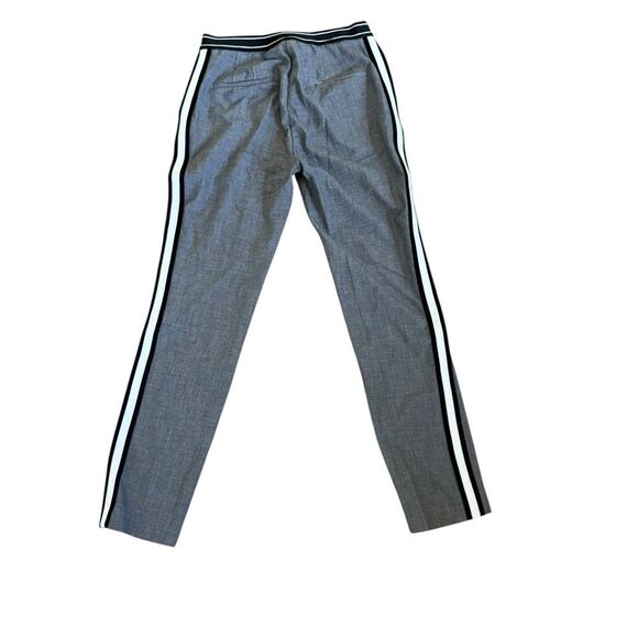 Zara Basic Gray With Stripes Pants Size M - Picture 4 of 11